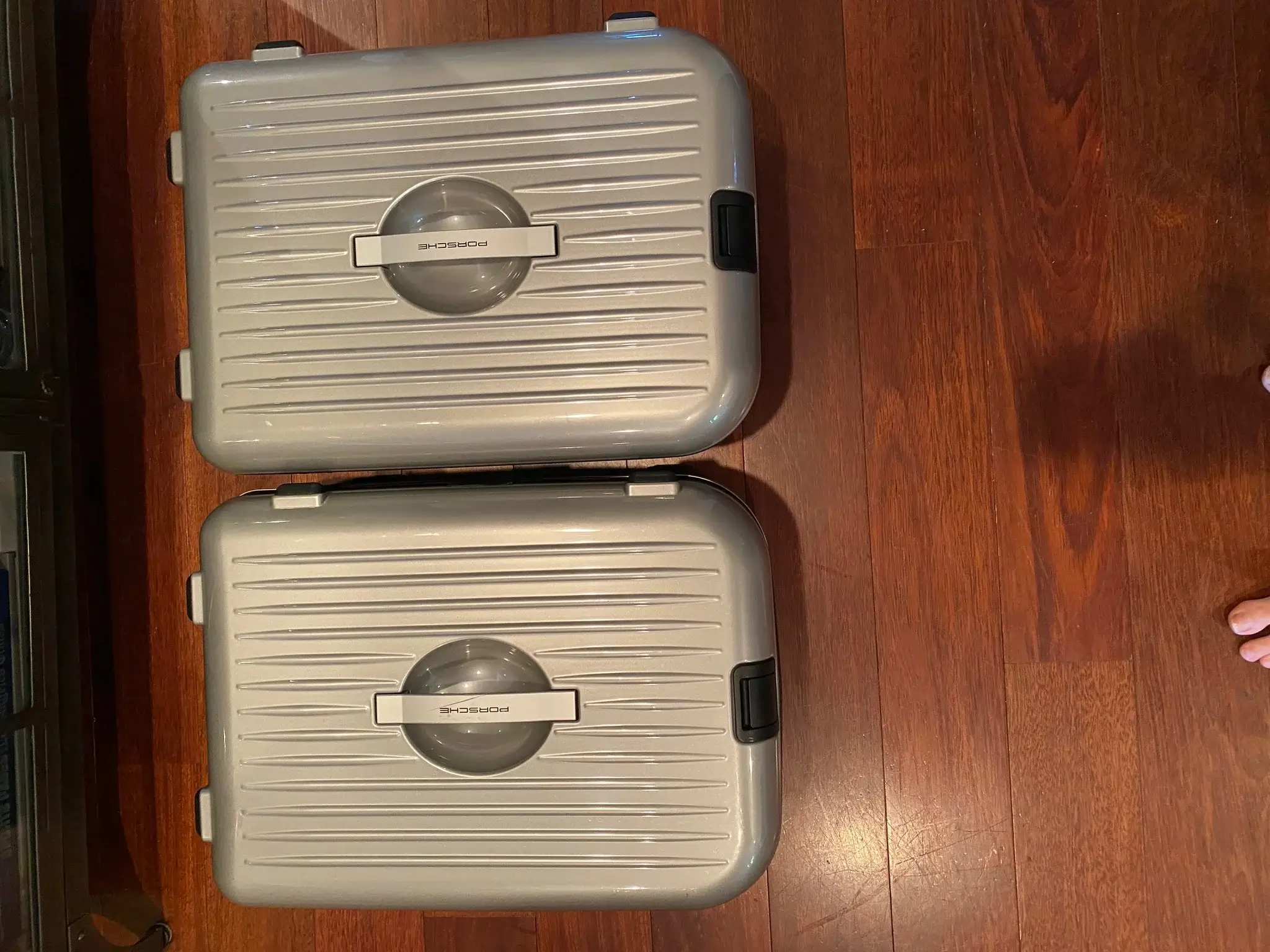 Rimowa X Porsche AluFrame Luggage Set in Silver Metallic | PCARMARKET